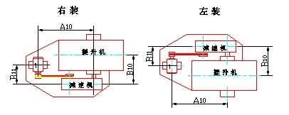 TD系列斗式提升机外形示意图2